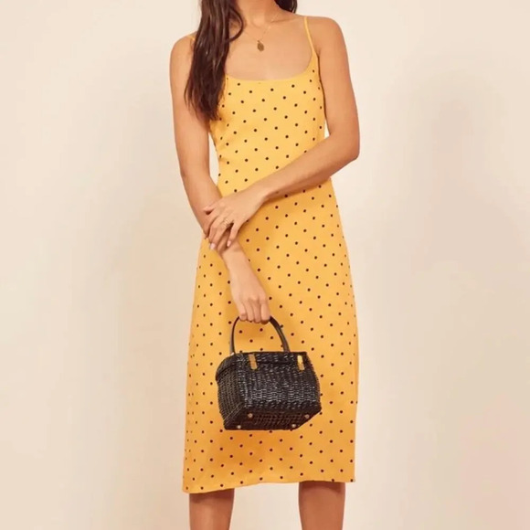 Reformation Mariah Polka Dot Dress - Picture 4 of 12